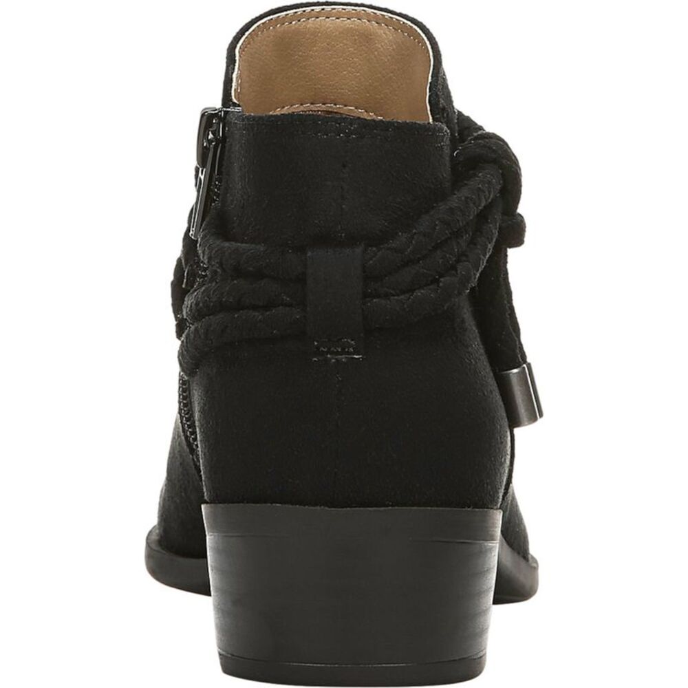 LIFE STRIDE VELOCITY Womens Black Andrea Round Toe Block Heel Booties 5.5 M - Picture 2 of 4